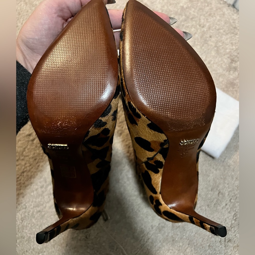 Brand new - Schutz booties pony hair leopard print 🔥🔥 - Picture 4 of 7